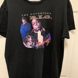 NOTORIOUS  B.I.G . CONCERT BAND  TEE